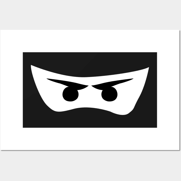 Ninja Mask Wall Art by WinterWolfDesign